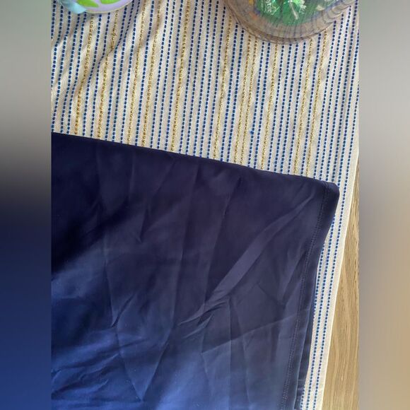 Good American Scuba Modern Tank Maxi Dress Navy Blue Sleeveless Sz 5-2X - Picture 11 of 14